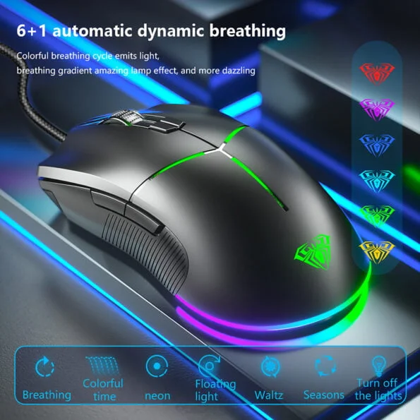 AULA Gaming Mouse F820B