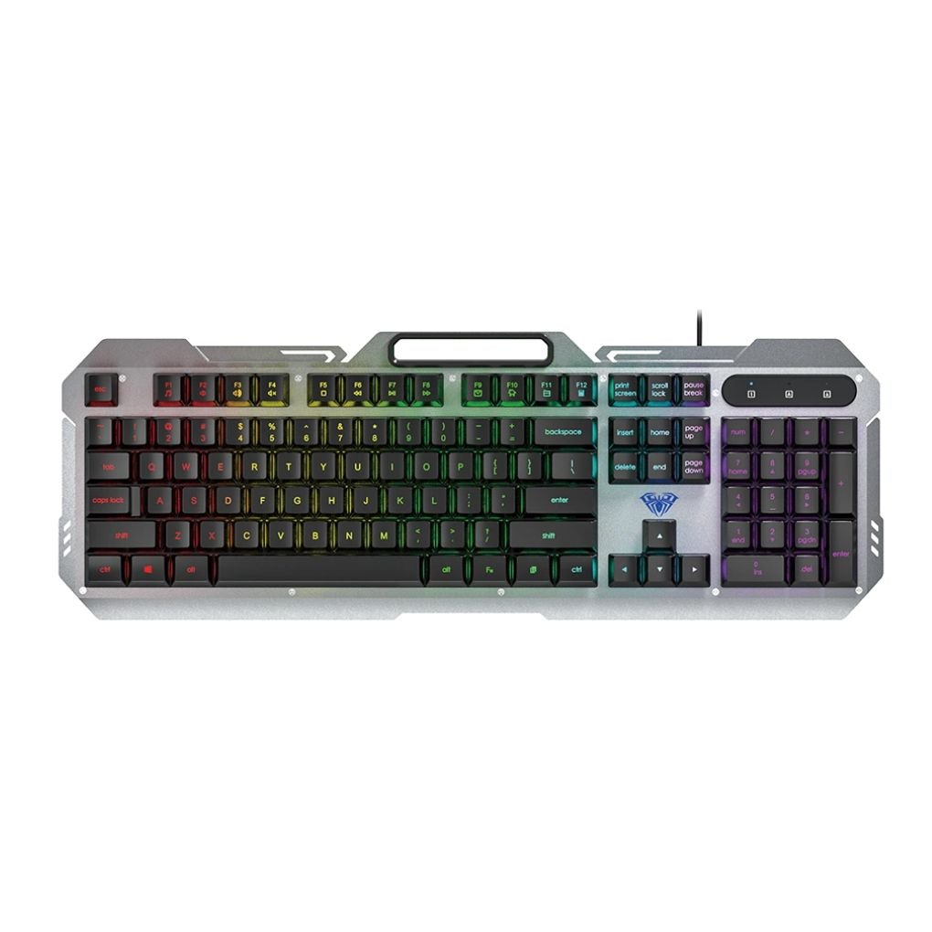 Aula F2023 Wired USB Membrane Gaming Keyboard | Black (F2023)