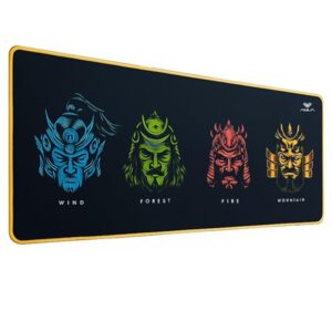 AULA MP-WFFM Extended Gaming Mouse pad 700x300x2mm Non-Slip Rubber Base (Black)