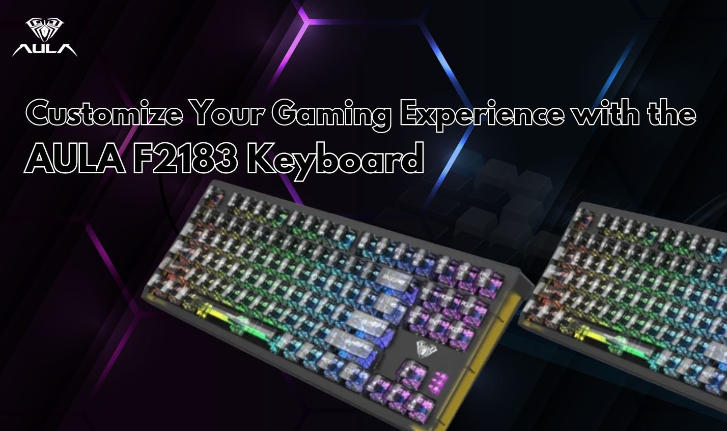 Customize Your Gaming Experience with the AULA F2183 Keyboard