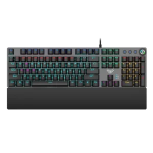 Refurbished Aula F2058 Wired Mechanical Keyboard | Black and Grey, Blue Switch (R-F2058)