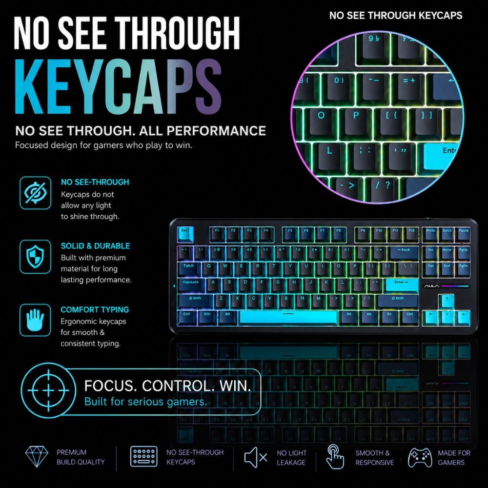 aula f87 gaming keyboard