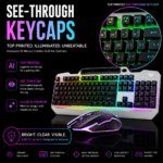 t102 illumination keycaps