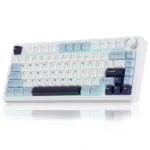 Refurbished AULA F75 3in1 Mechanical Keyboard Ice Blue | Reaper Switch (R-F75IUR)