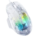 Aula S80 Transparent Wired Gaming Mouse (White)