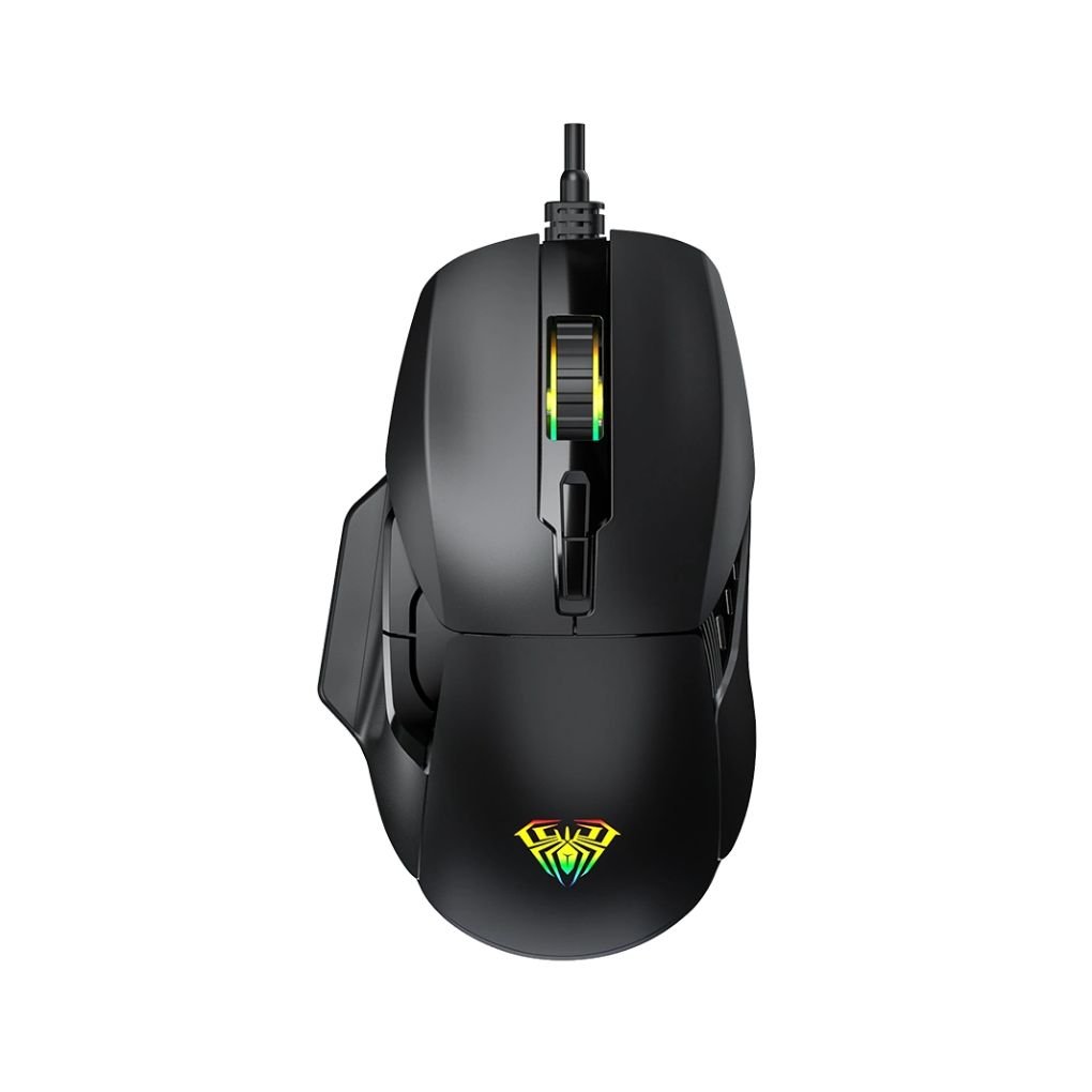 Aula F815 RGB Wired Gaming Mouse 1200-12800 DPI | PC Gaming Mouse (F815B)