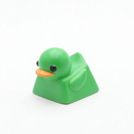 Green Quack – Artisan Keycap For Your Cute Keyboards (Duck Edition)
