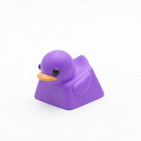 Midnight Quack – Artisan Keycap For Your Cute Keyboards (Purple Edition)