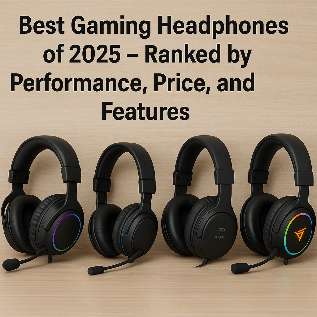 Best Gaming Headphones of 2025 – Ranked by Performance, Price, and Features
