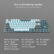 AULA Wired Mechanical Gaming Keyboard F3287 – Grey White