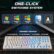 AULA F2183 Wired Wireless & BT Gaming Keyboard White
