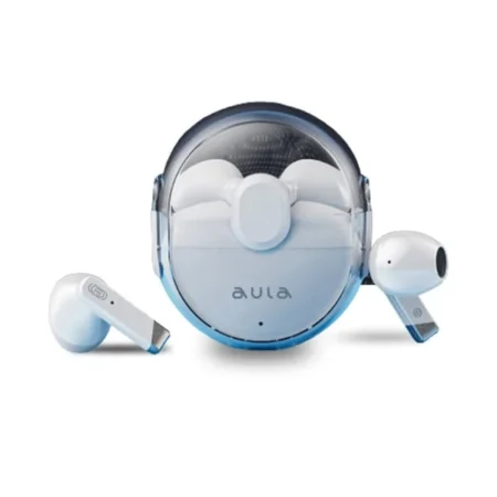 Refurbished Aula AL107 Earbuds, TWS Bluetooth Headset | White, True Wireless (R-AL107W)