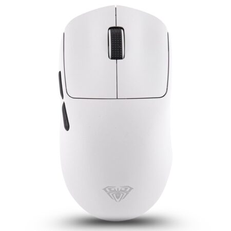 AULA SC800 Dual Mode Wireless Gaming Mouse | 37g Ultra Lightweight, PAW3395 Sensor, 26000 DPI, 8k Polling Rate | White (SC800W)
