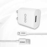 ODIO OWC24M Wall Charger Combo With Micro Cable | White (OWC24M)