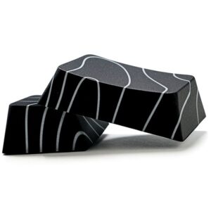 Black Contour Keycaps