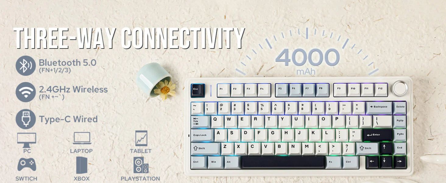 F75cgv mechanical gaming keyboard