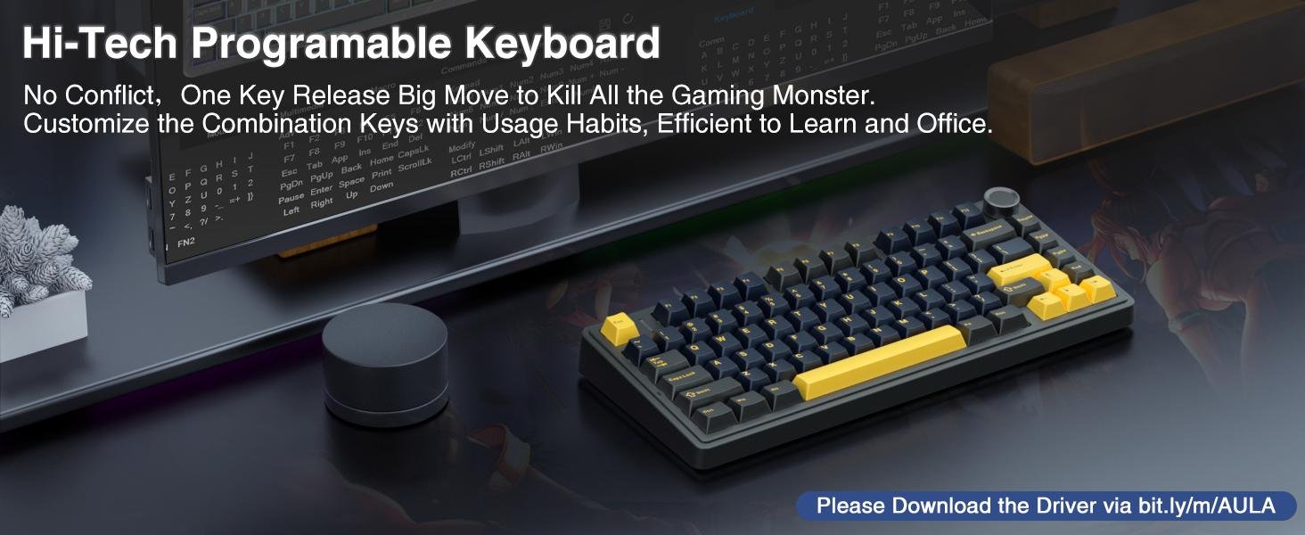 Aula F75 Mechanical Gaming Keyboard