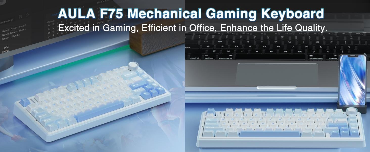 Aula F75 Mechanical Gaming Keyboard