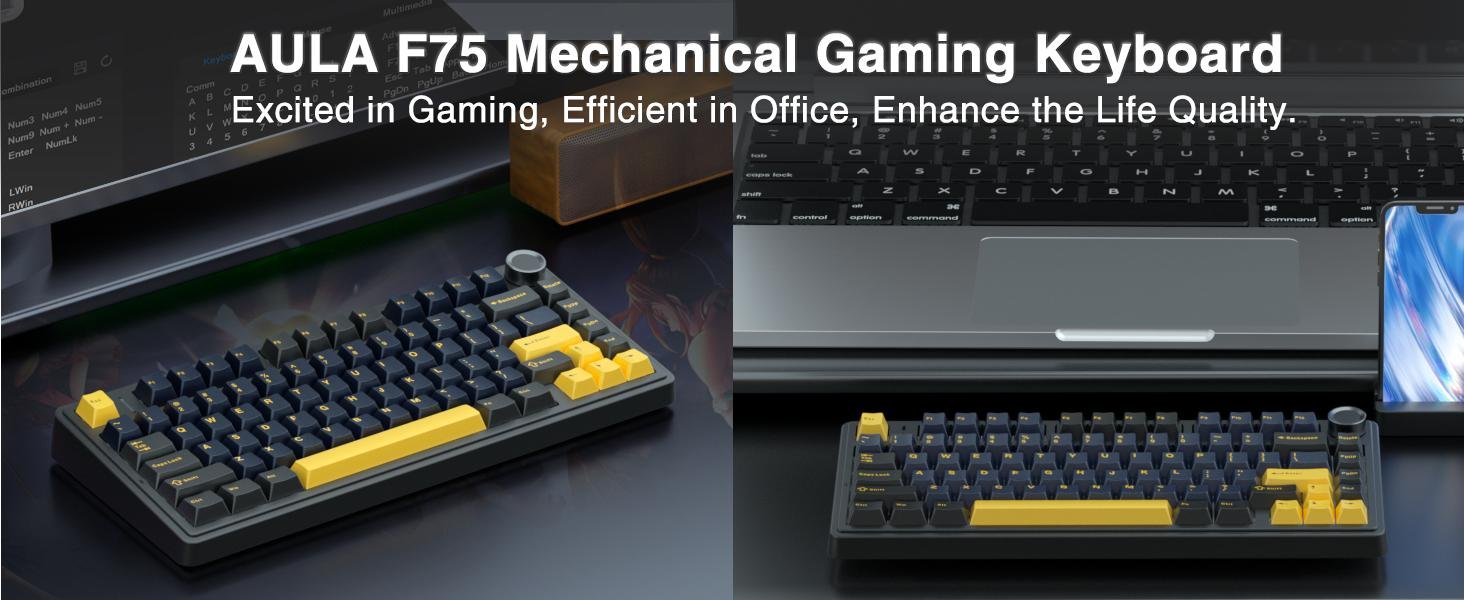 Aula F75 Mechanical Gaming Keyboard