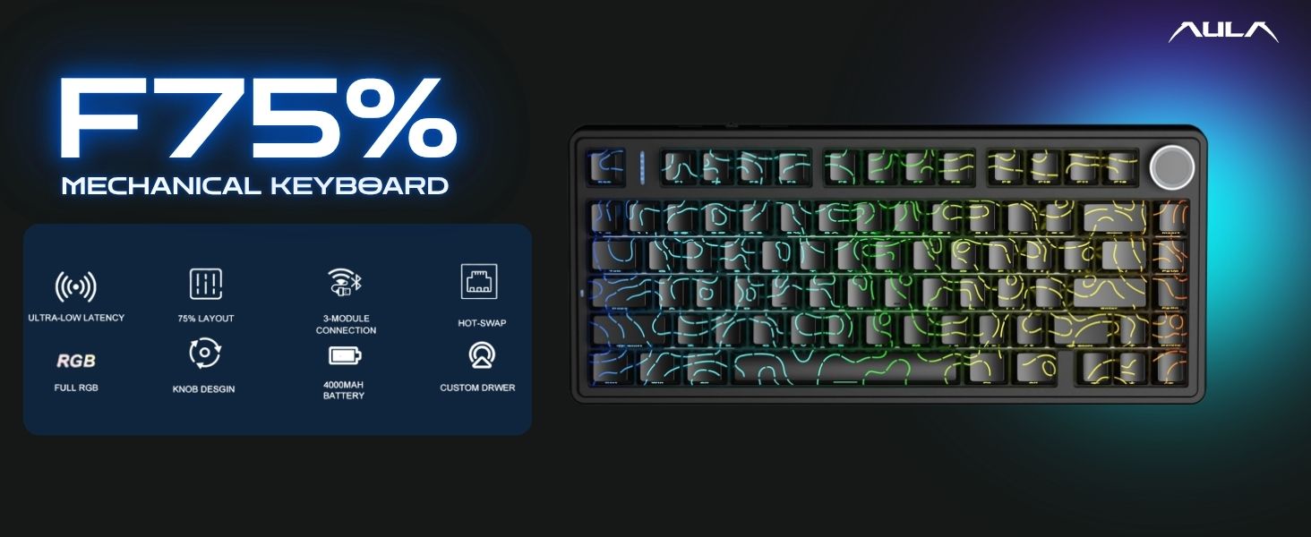 f75bcs mechanical gaming keyboard