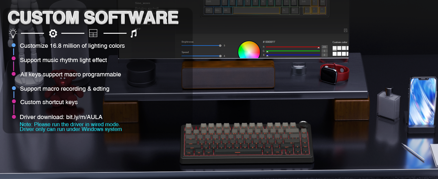 f75grr mechanical gaming keyboard