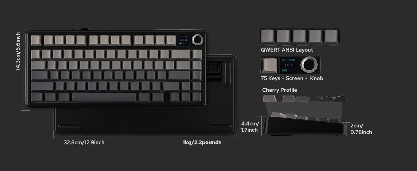 f75maxgrr mechanical gaming keyboard