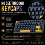 aula f75 thunder black keyboard
