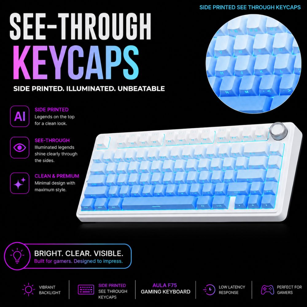 aula f75 gaming keyboard