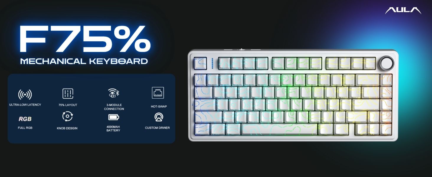 f75wcs mechanical gaming keyboard