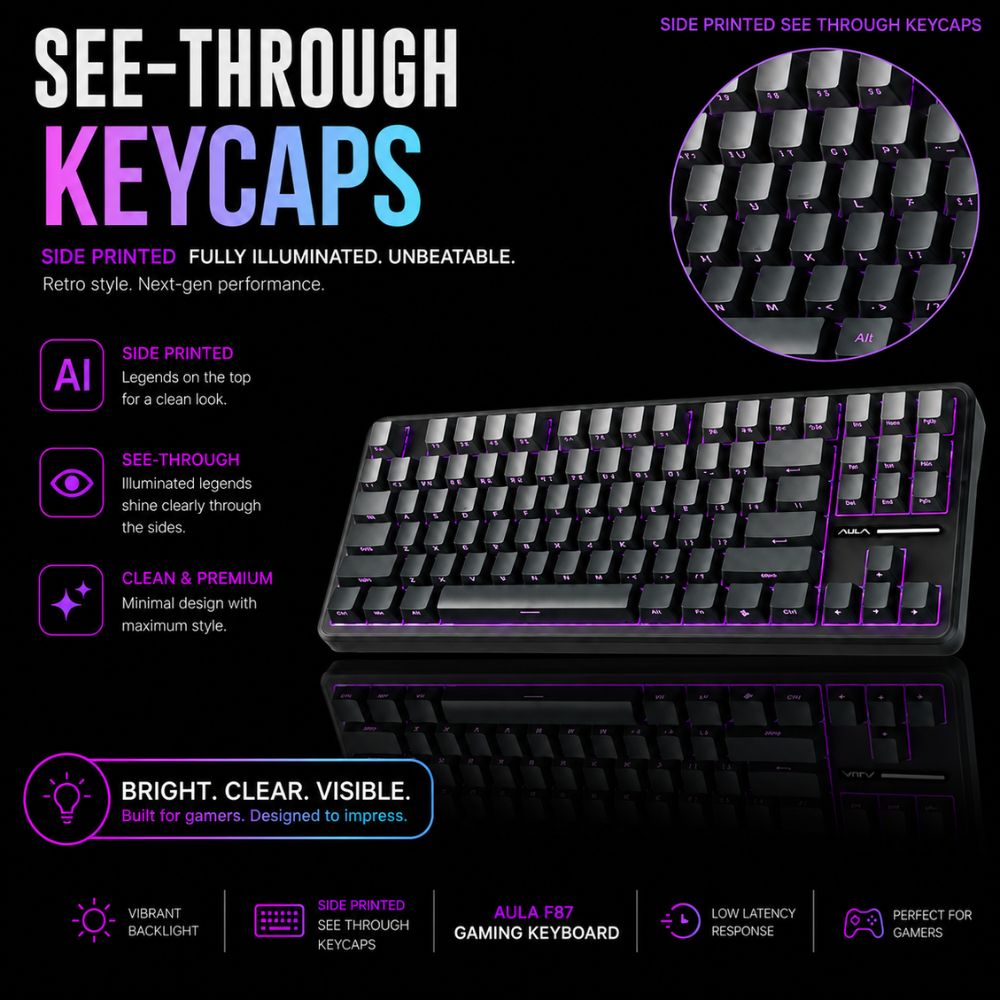 aula f87 gaming keyboard