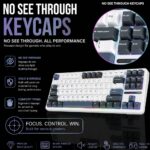 aula f87 wireless gaming keyboard