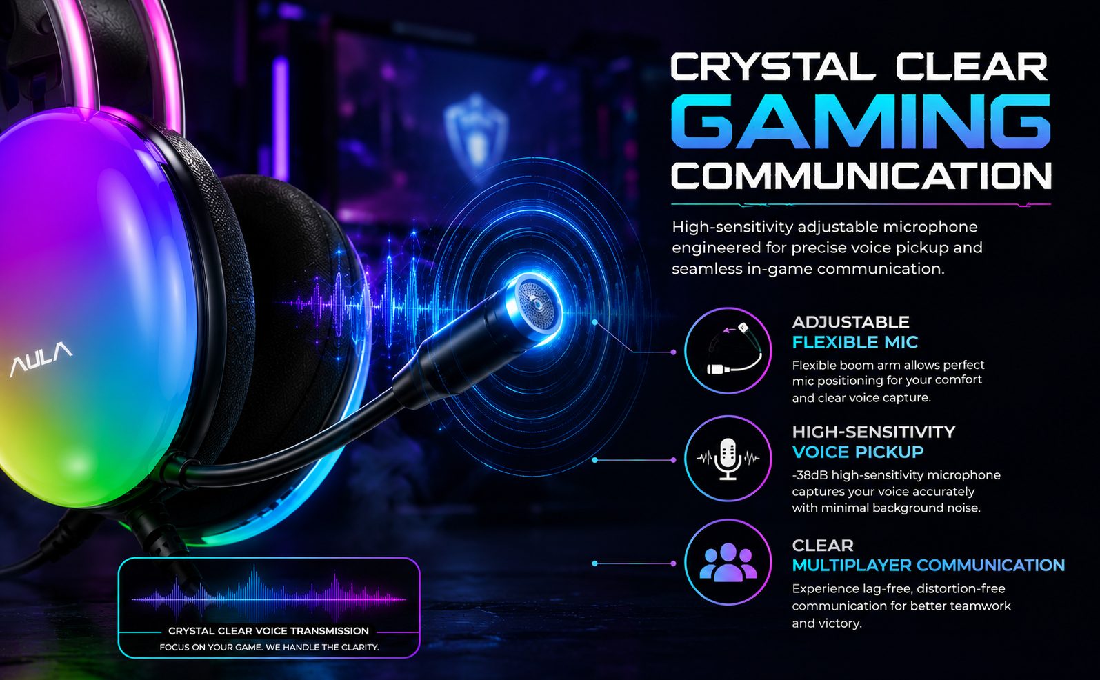 wired gaming headset