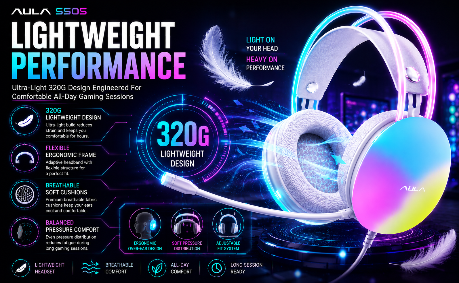 gaming headset wired