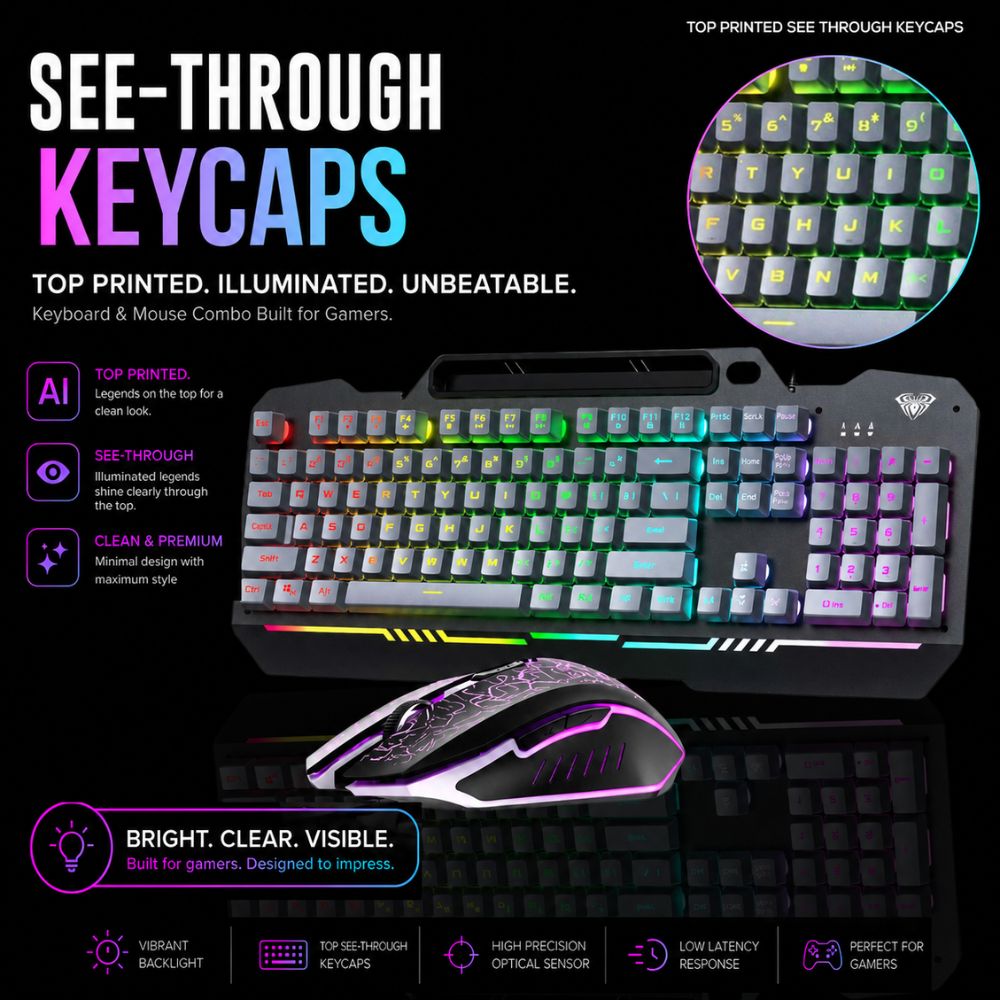 aula t102 keyboard and mouse combo