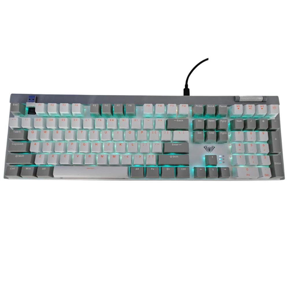 Full size dual mode gaming mechanical keyboard