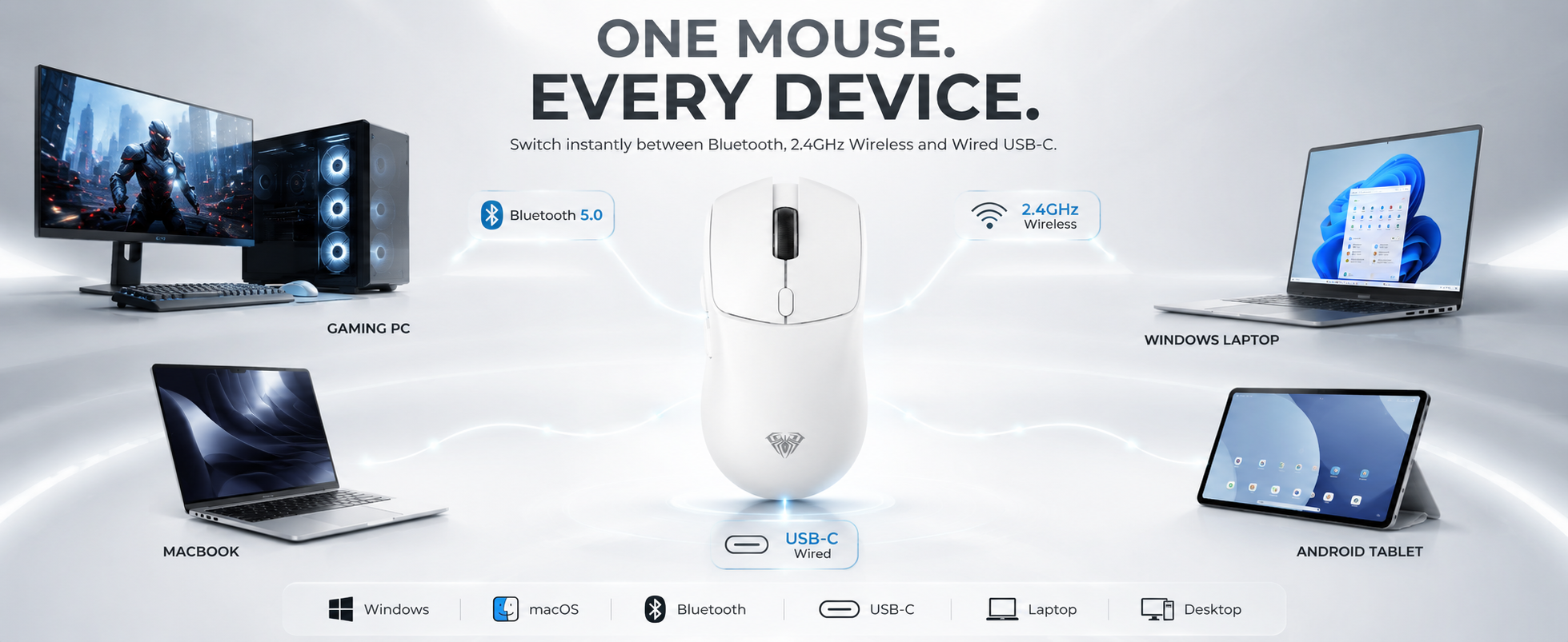 wireless gaming mouse