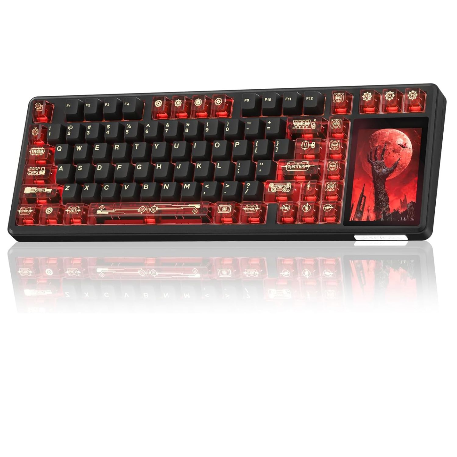 tri mode wireless gaming keyboard
