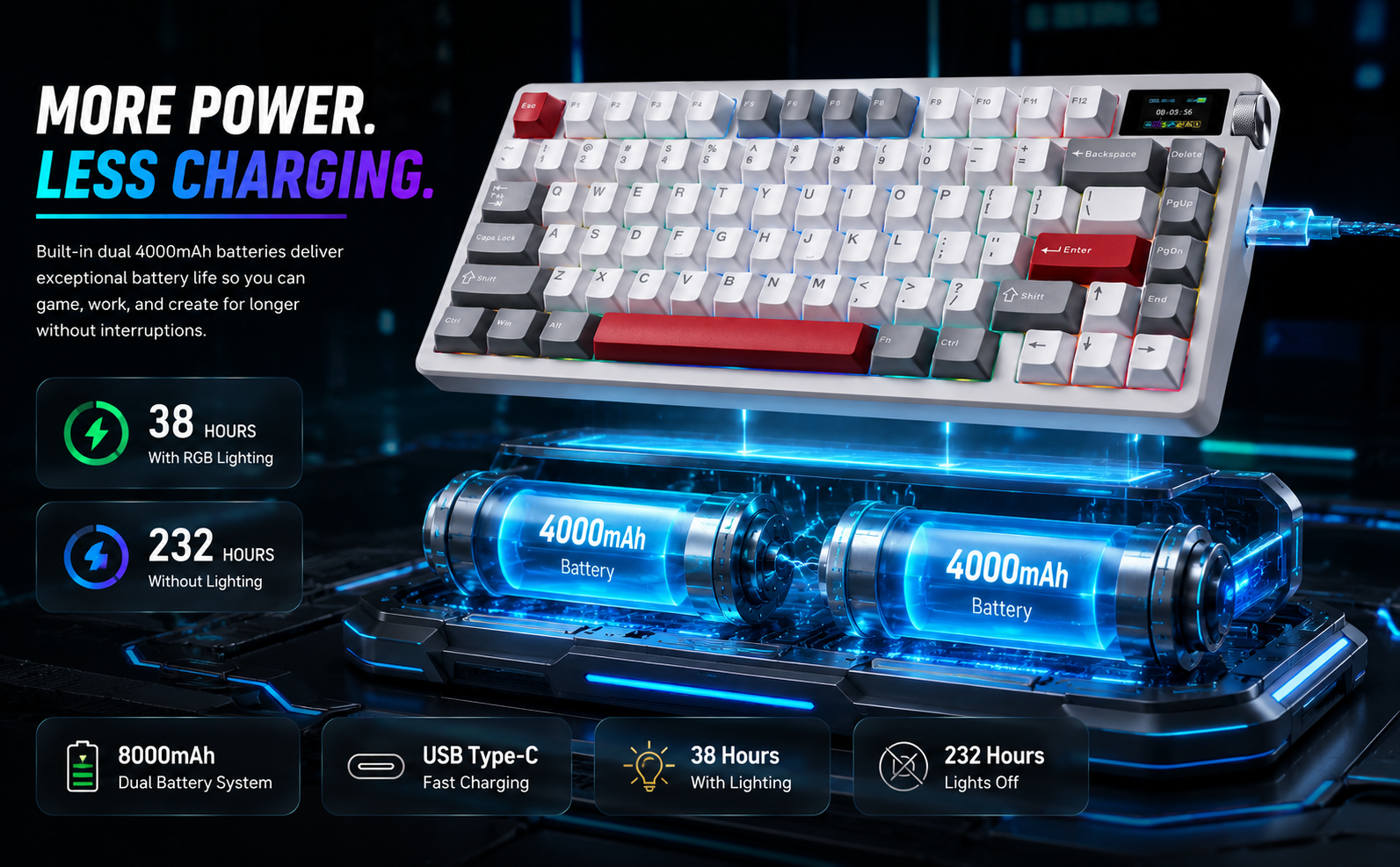 wireless mechanical keyboard