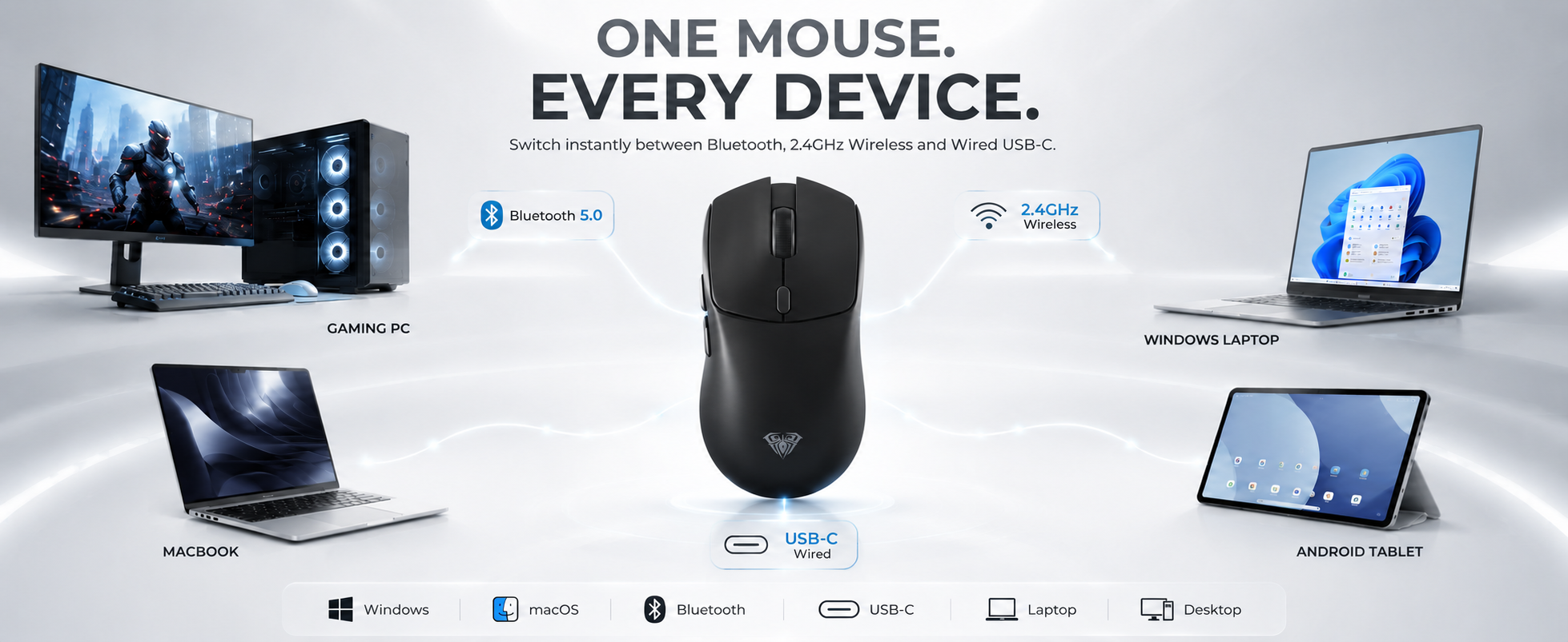 wireless gaming mouse