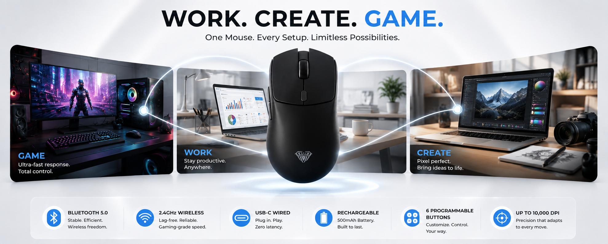 gaming wireless mouse